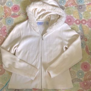 Westbound Woman’s Petites Zip Up Sweater Hoodie